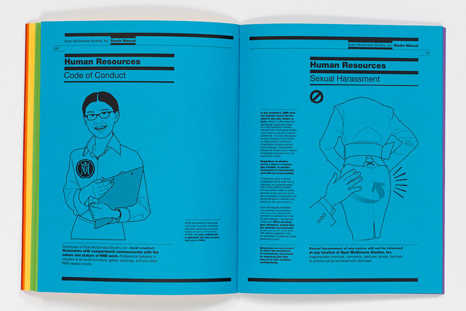 Ryan McGinness, Studio Manual, 2010