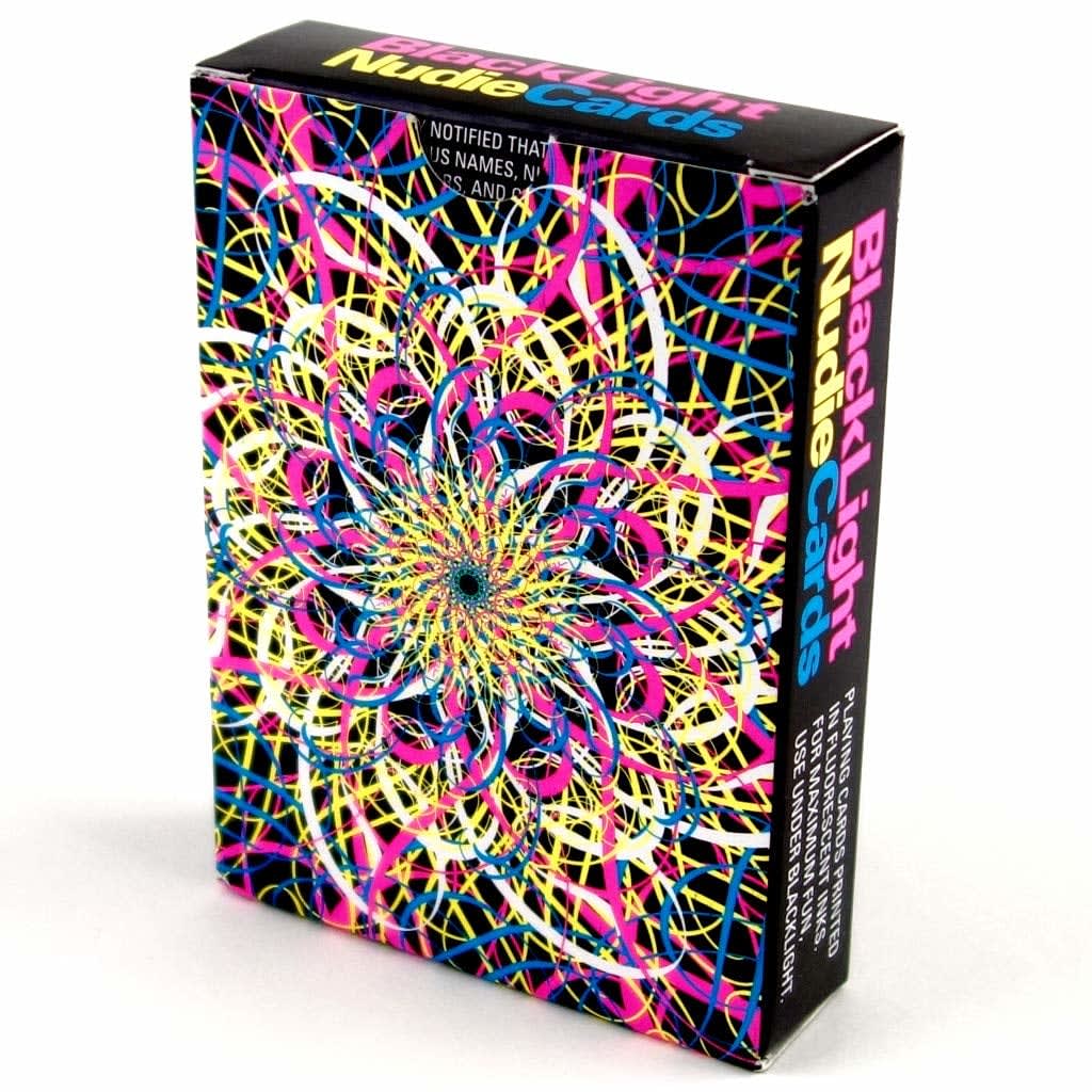 Ryan McGinness Blacklight Nudie Cards, 2011