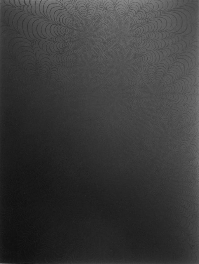 Kelsey Brookes, Triple Happiness (Black on Black), 2013