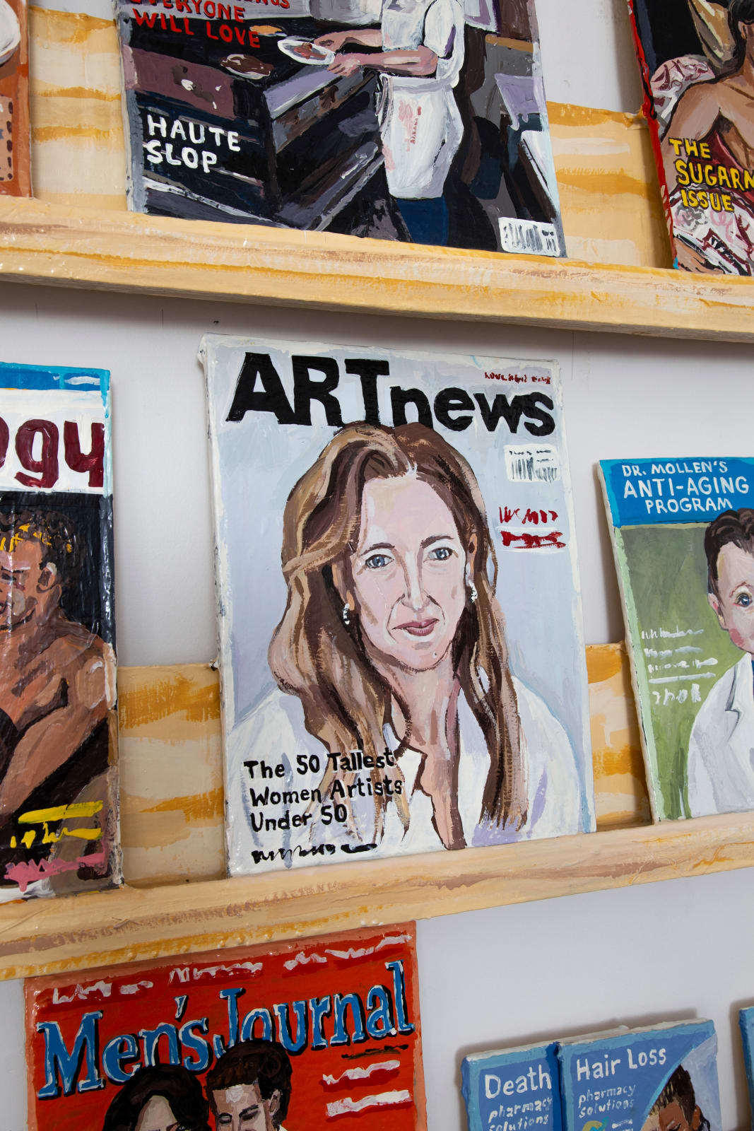 Jean Lowe, Magazine Rack (Shape), 2005