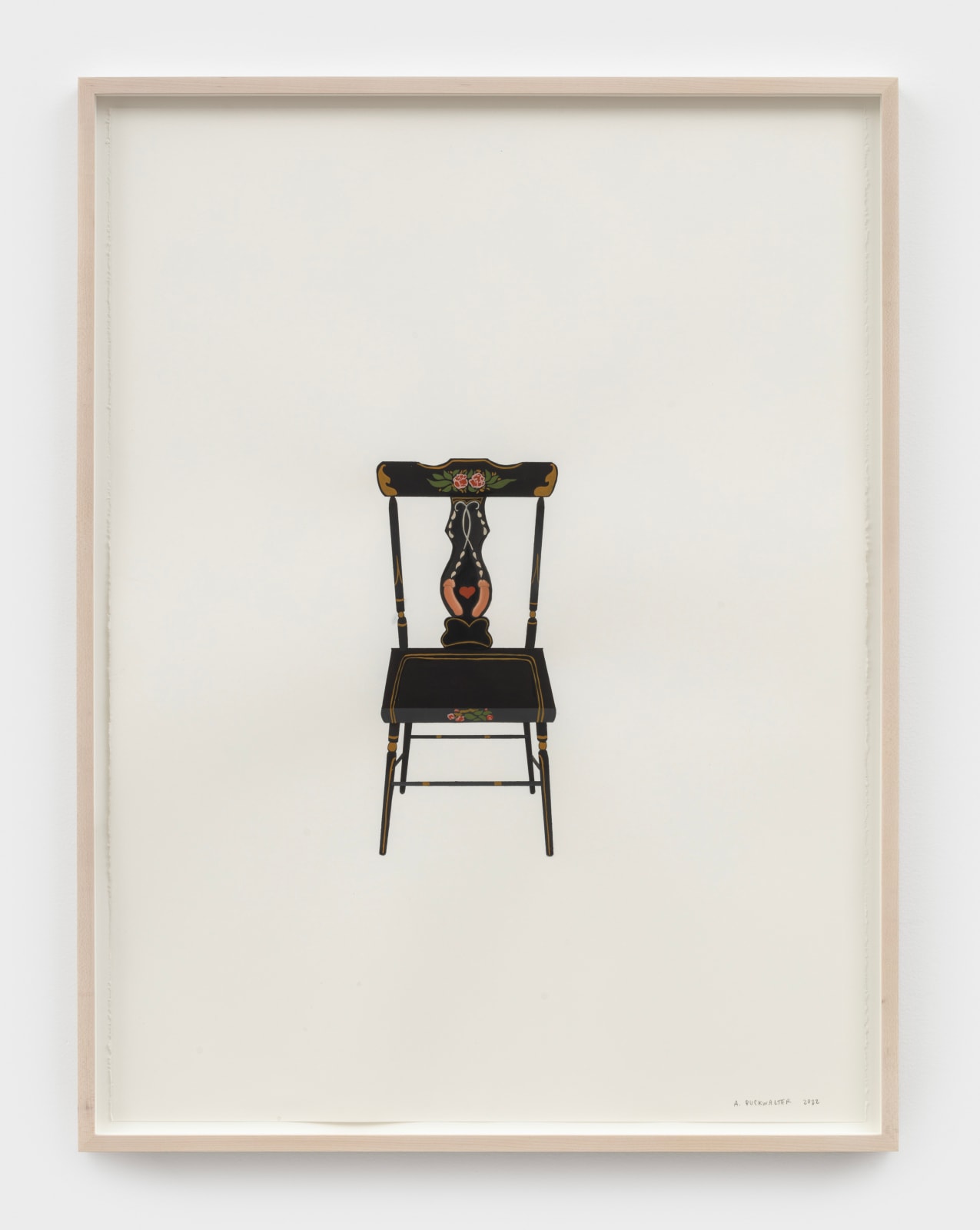 Anne Buckwalter, Untitled (Ejaculation Chair), 2022