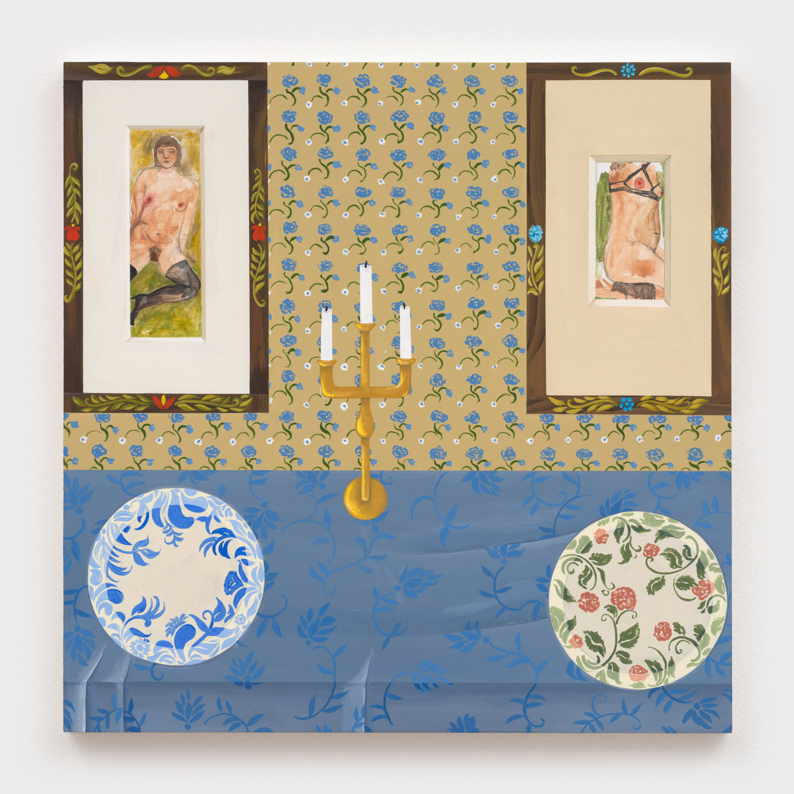 Anne Buckwalter, Still Life with Two Self Portraits, 2025