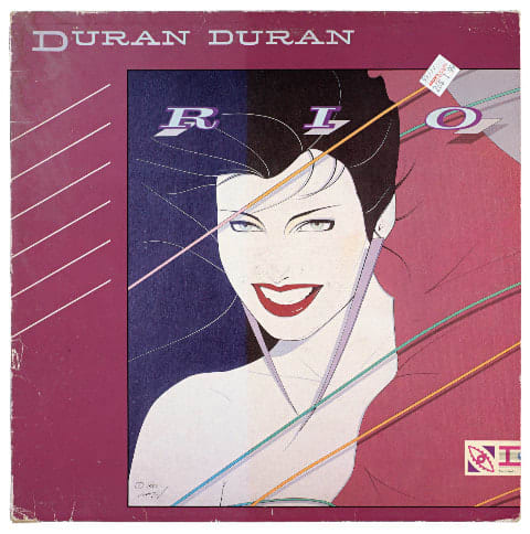 Barb Choit, Duran Duran "Rio," Album Cover, UV Exposure Time Three Months, 2009