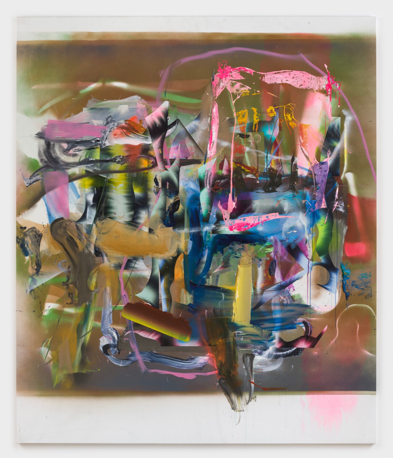 Liam Everett, Untitled (the river is her map, a small animal in it's grasp), 2021