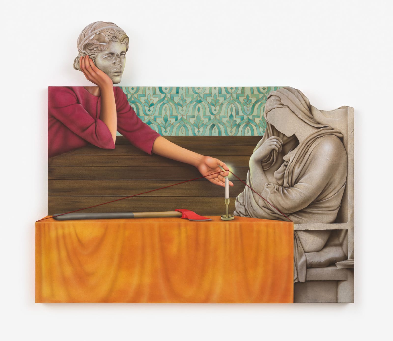 Arghavan Khosravi, Faces, 2021