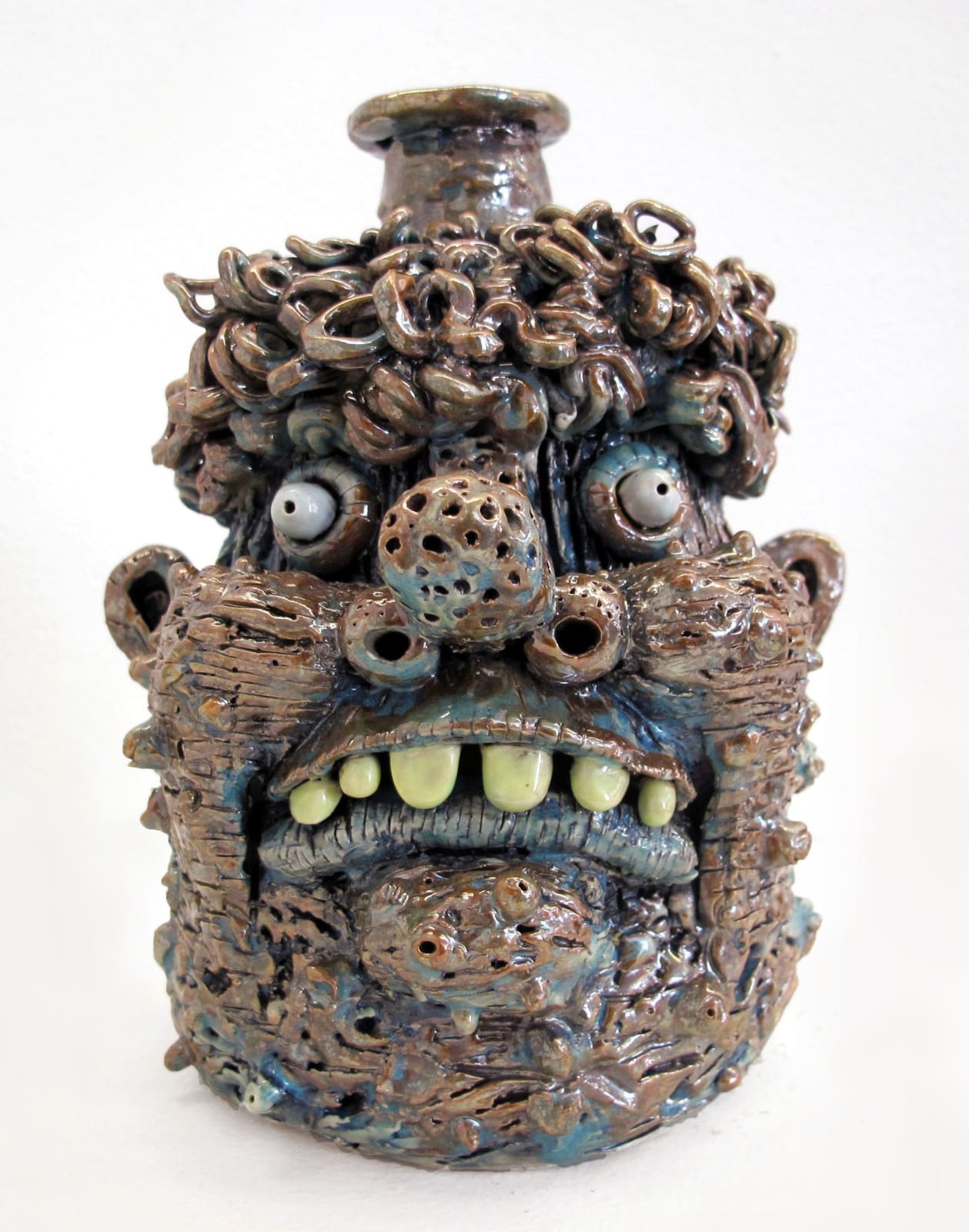 Rebecca Morgan, Blue and Orange Jug, 2015