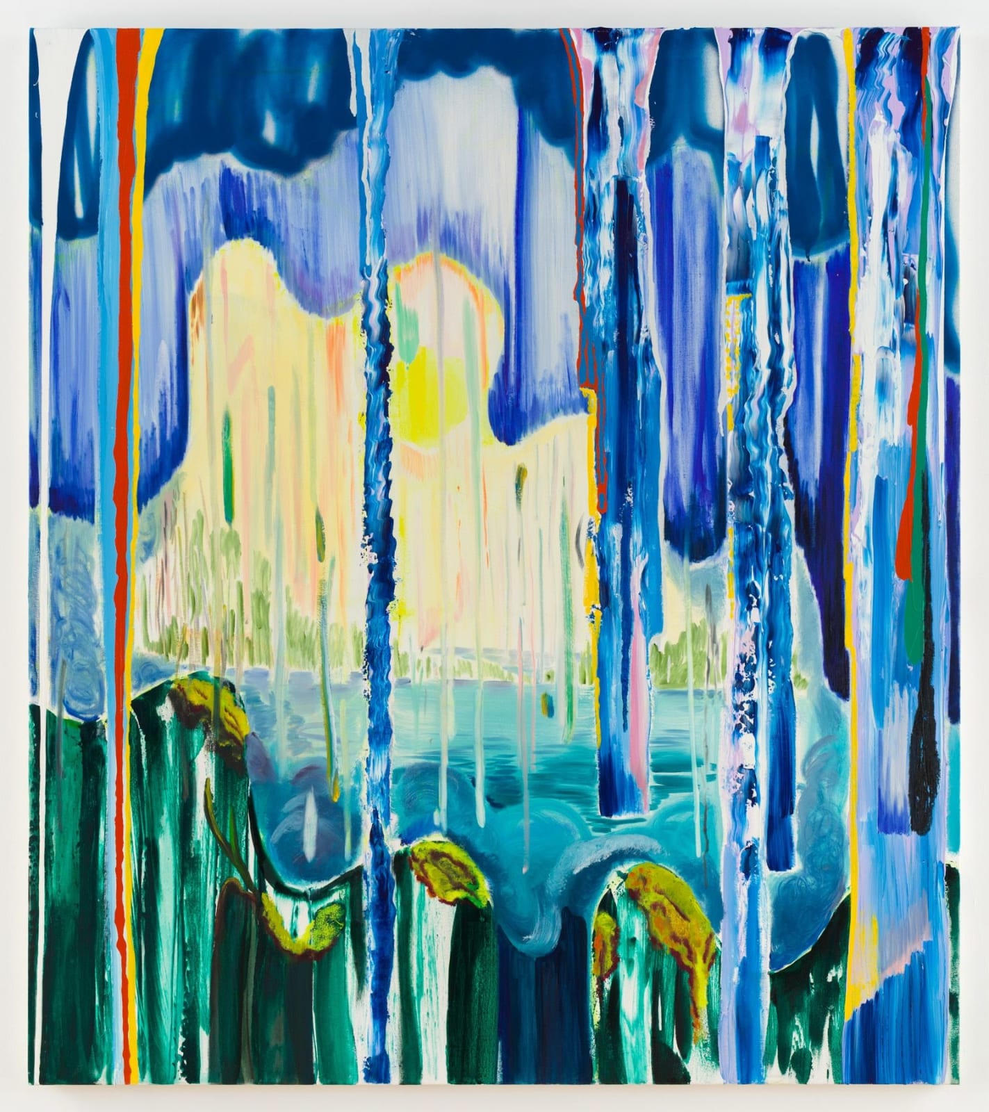 Shara Hughes, Feels Heavy From Here, 2017