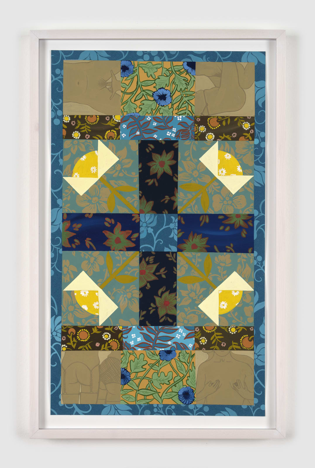 Anne Buckwalter, Quilt Study (Daffodil Dream), 2025