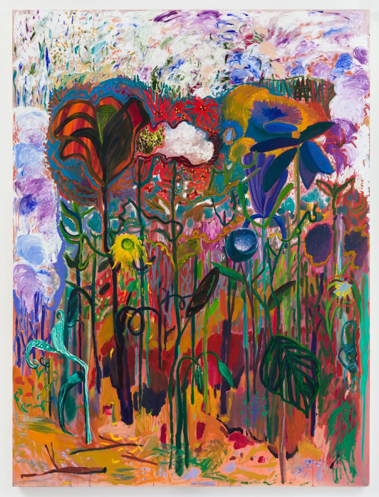 Shara Hughes, Earthly Delights, 2019