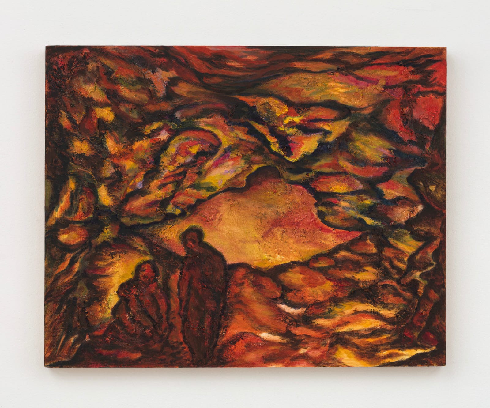 Erica Mao, lit ablaze, a searing sight, 2021