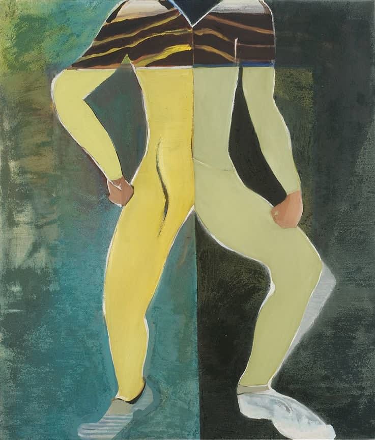Allison Katz, White Pants, 2010