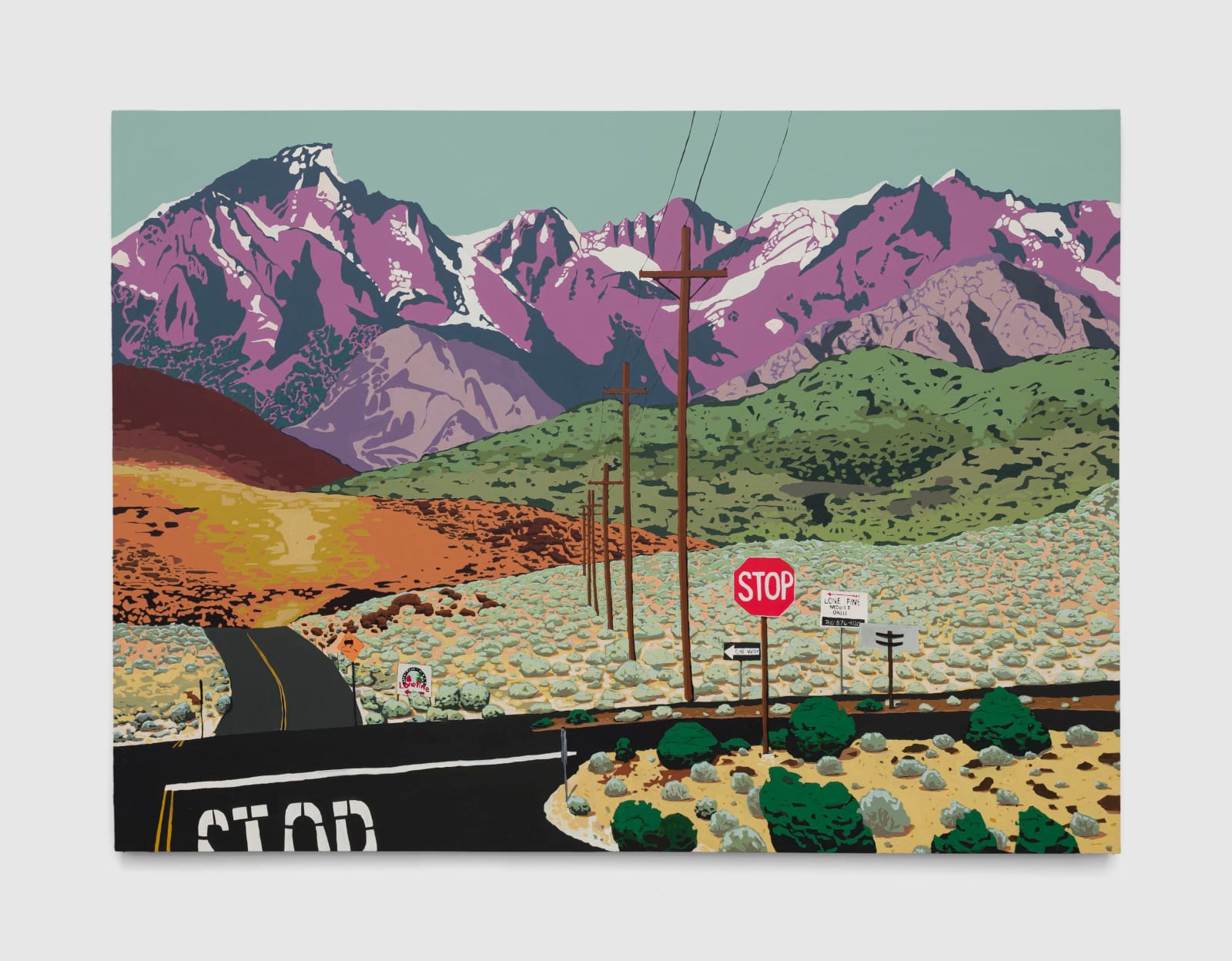 Hilary Pecis, Mt. Whitney on the 395, 2022