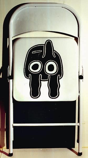 Ray Johnson, Untitled (Bunny Chair), undated