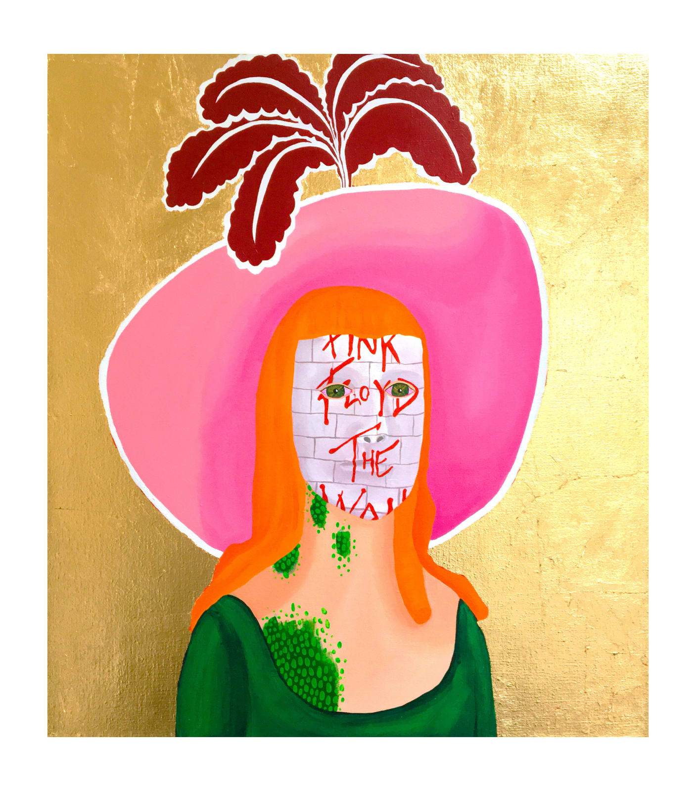 Bailey Scieszka, Old Put in 'The Wall' Face Paint (Leave Those Kids Alone), 2019