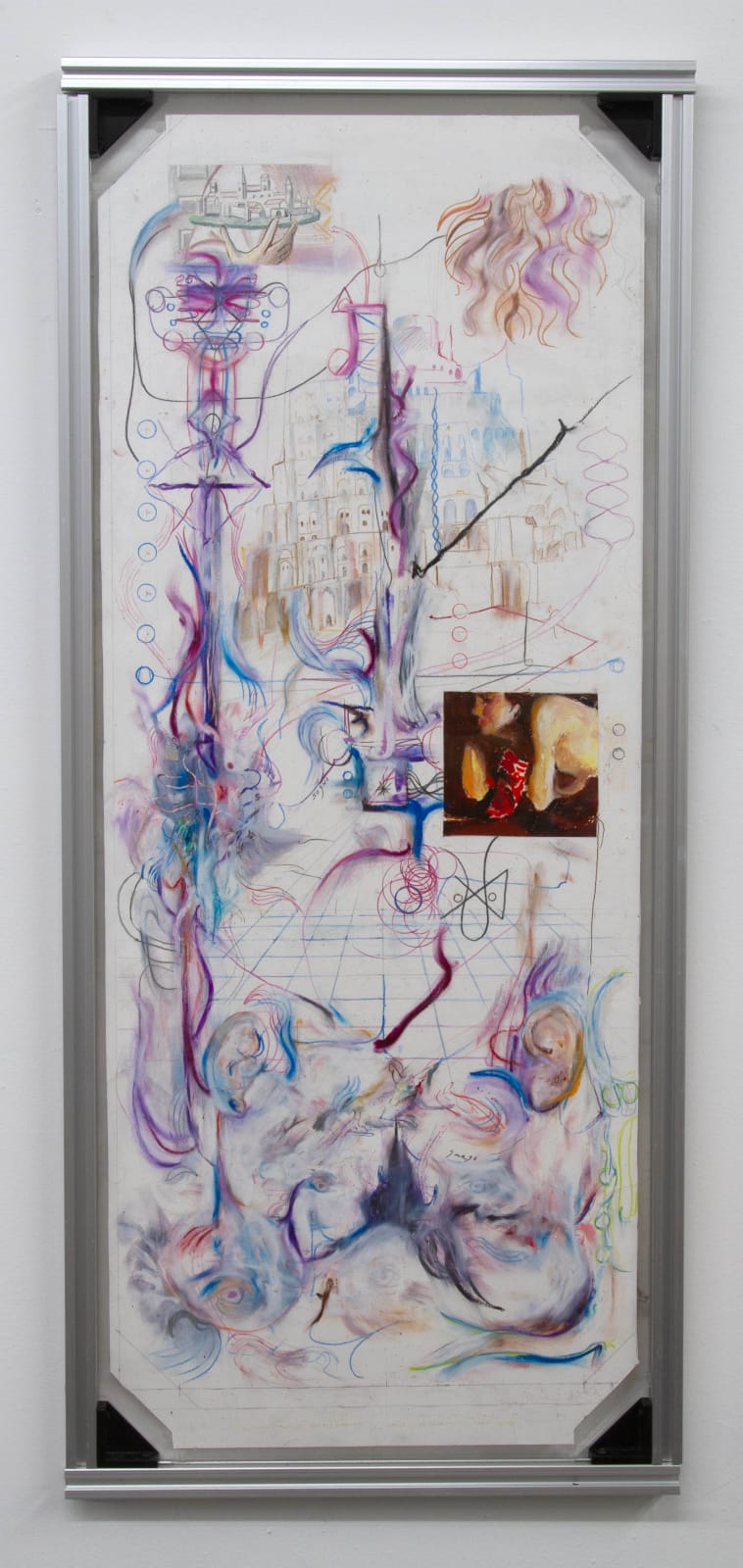 Andrew Woolbright, Study of the woods that hears and sees, 2023