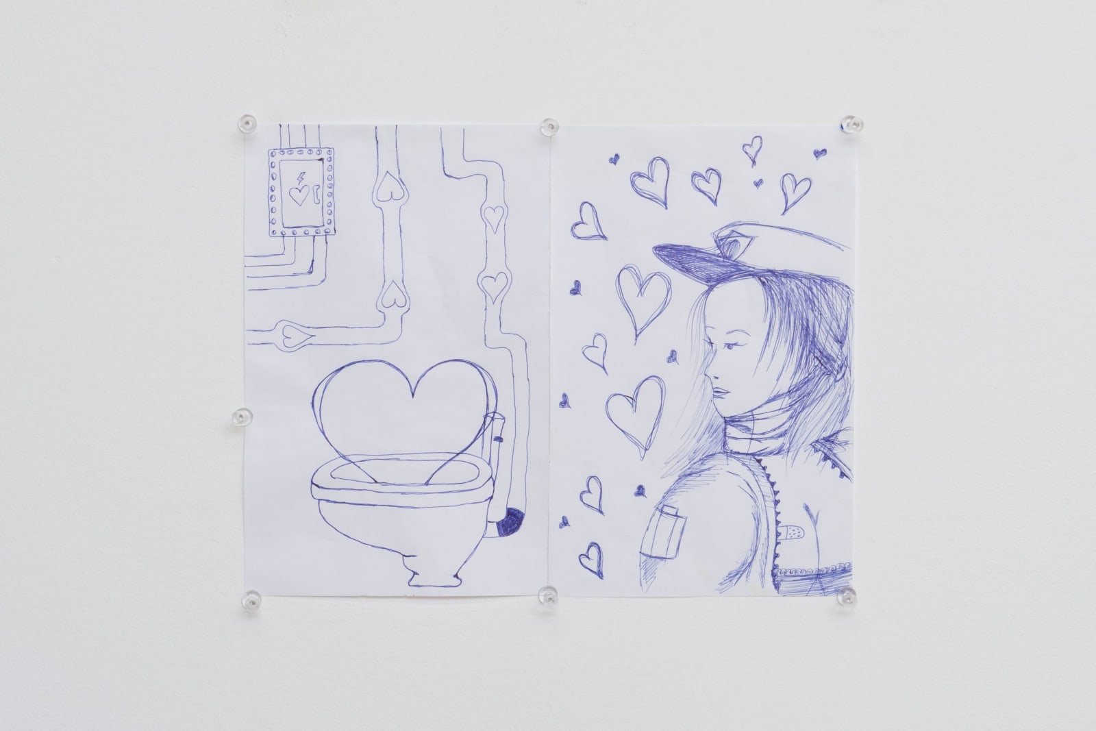 Quintessa Matranga, Untitled (the dork diaries) 29-30, 2016