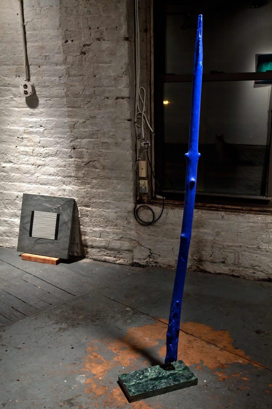 Phillip John Velasco Gabriel, blue ANTENNAE, 2007