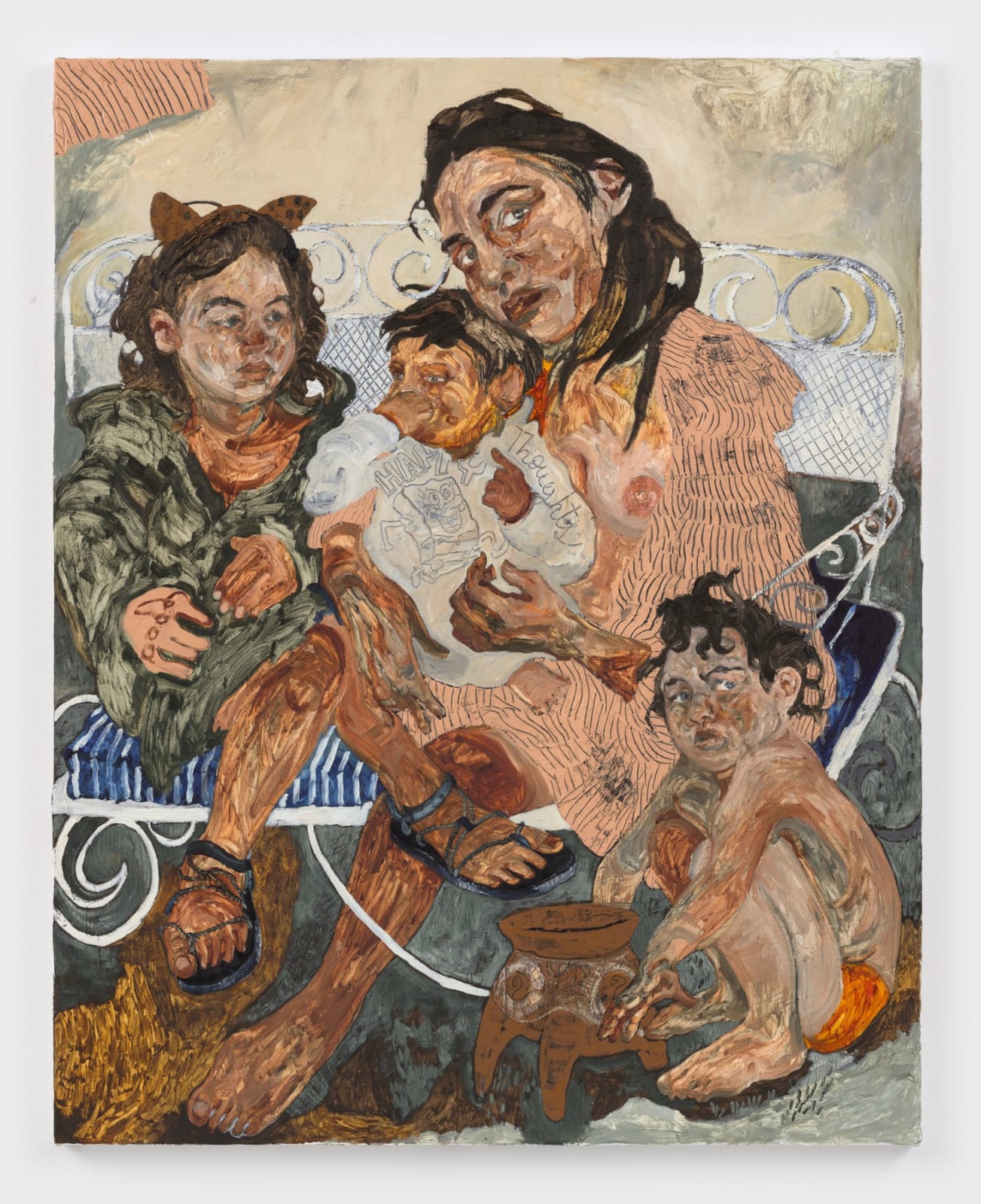 Bernadette Despujols, Mi hermana y sus hijas (My sister and her daughters), 2021