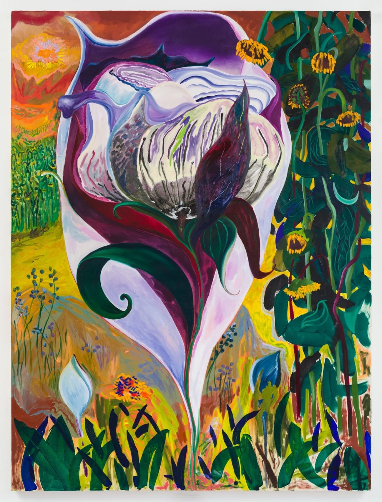 Shara Hughes, My Natural Nyctinasty, 2019