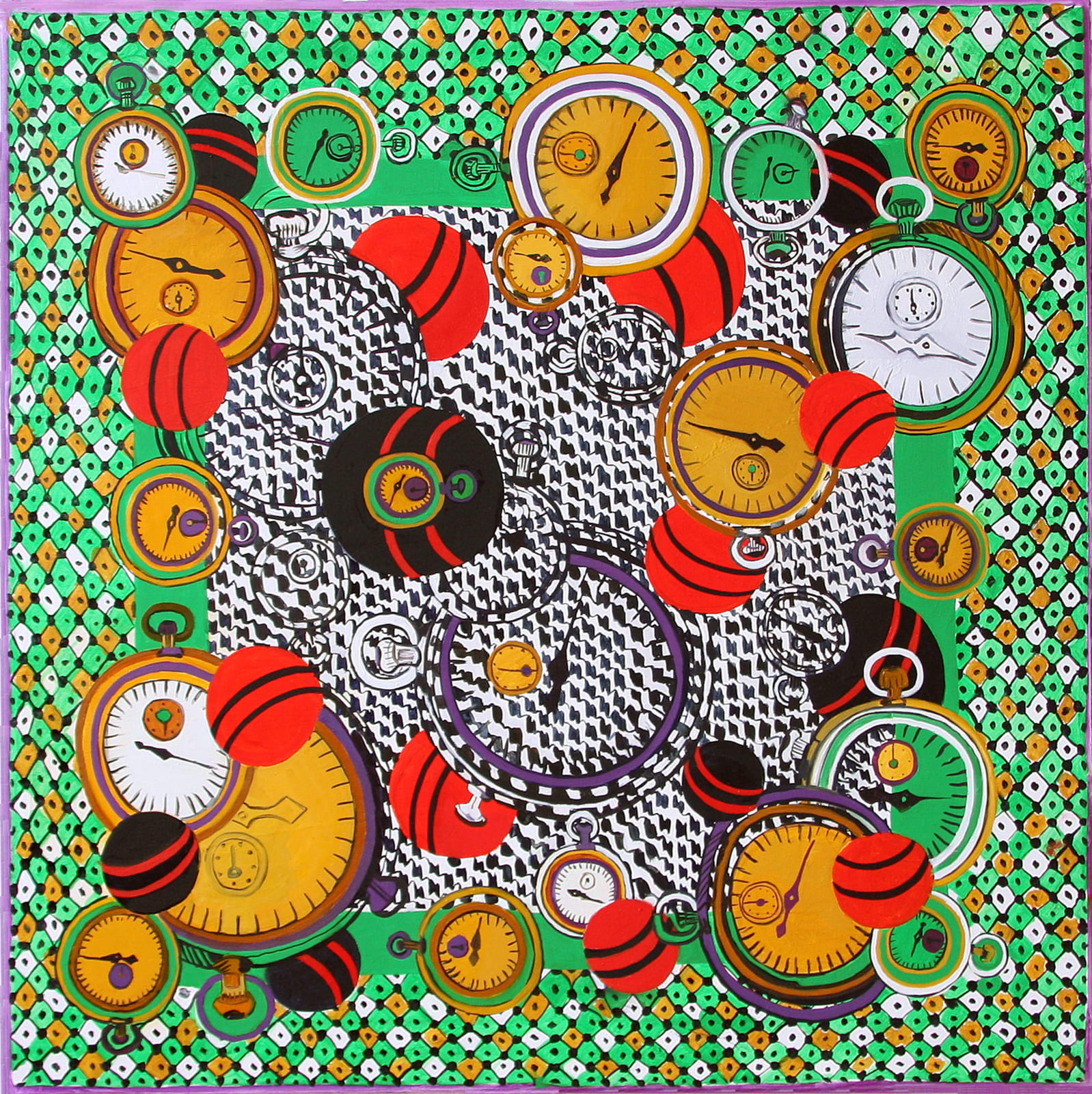 Allison Katz, Our Eyes Have Met, 2009
