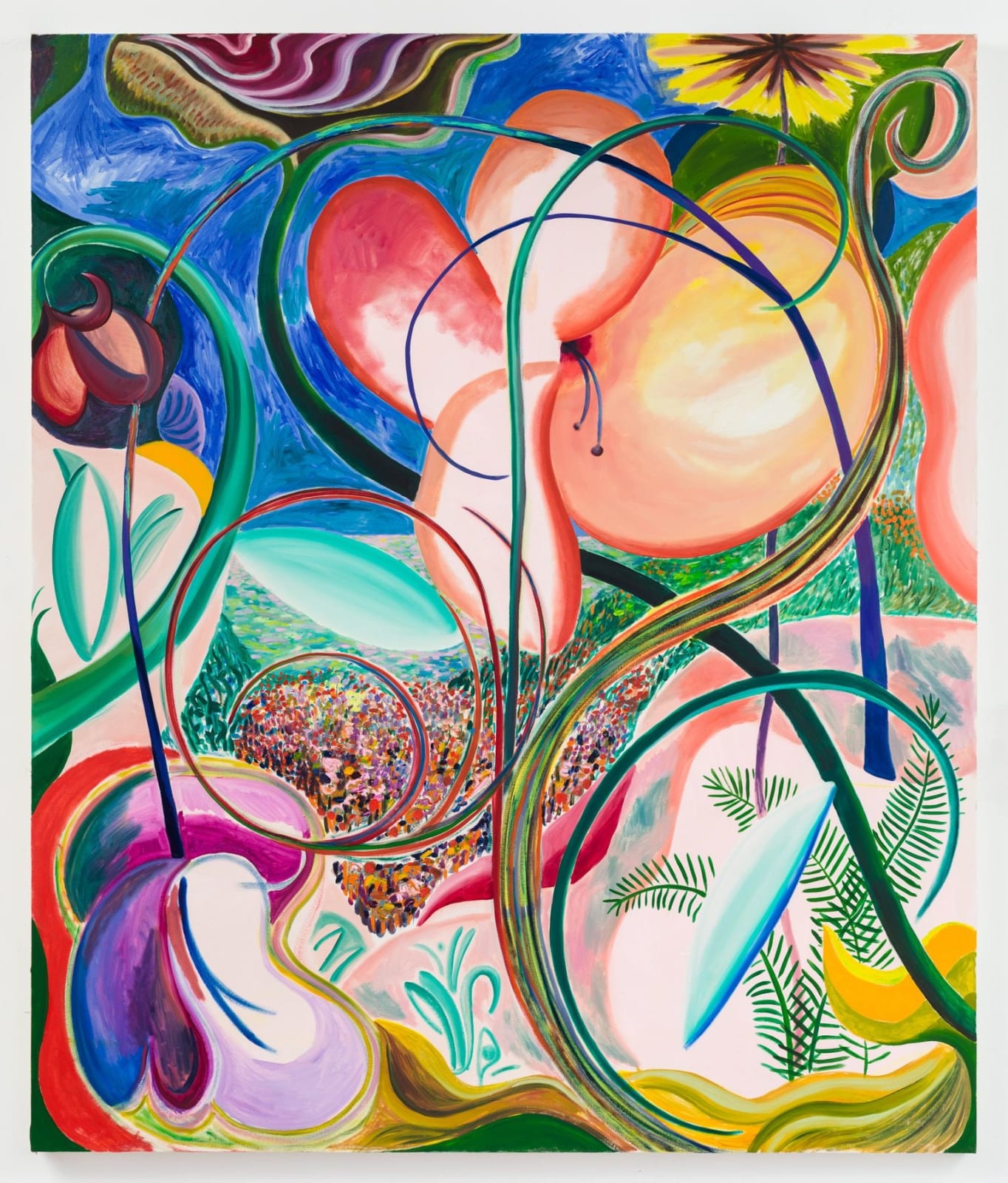 Shara Hughes, My Organized Flare, 2019