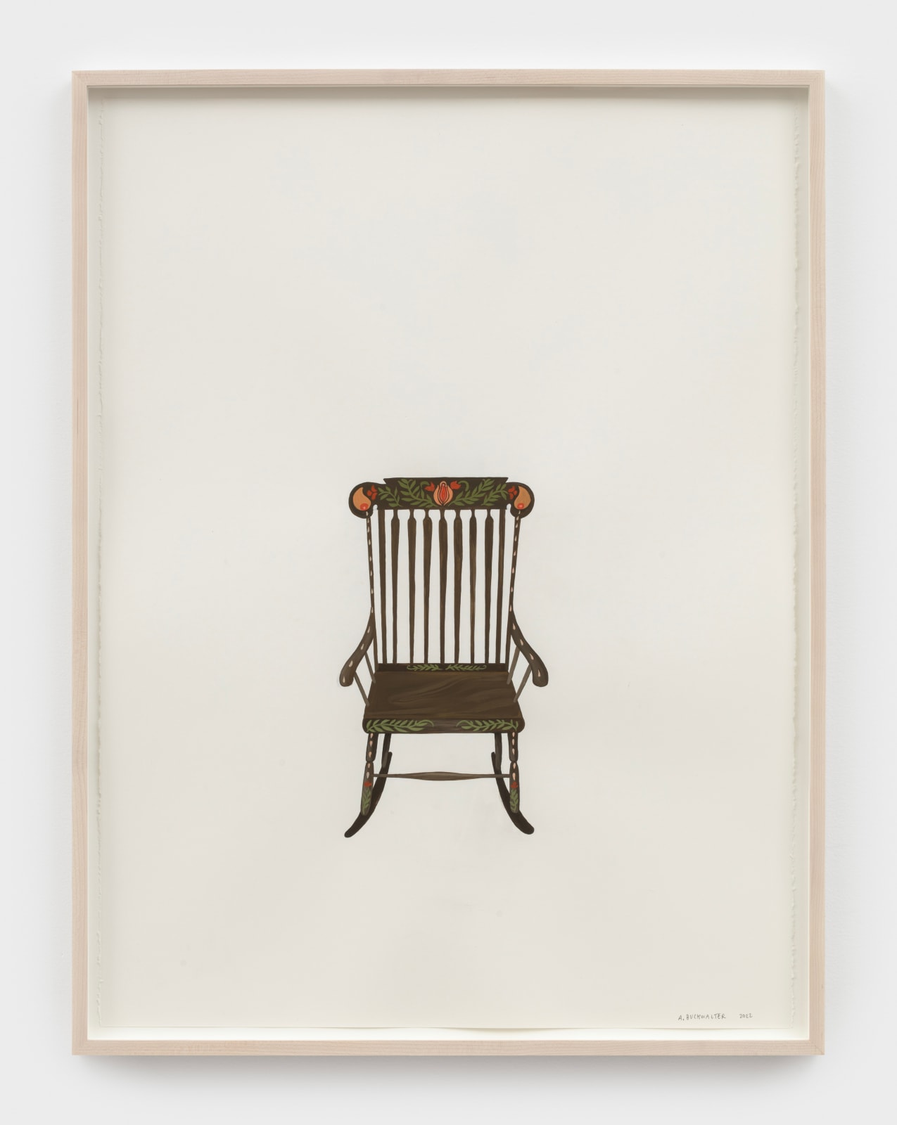 Anne Buckwalter, Untitled (Lactation Rocker), 2022