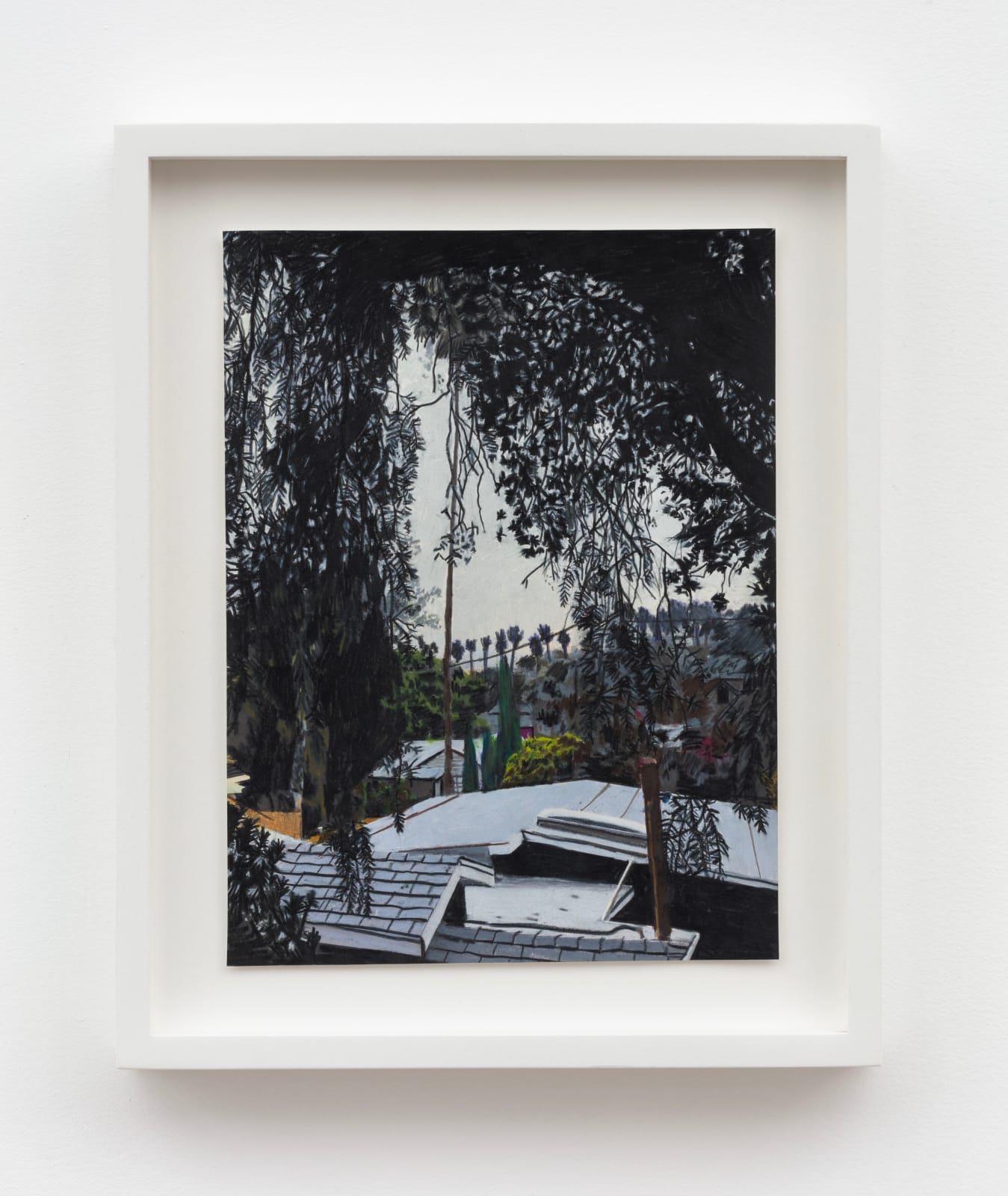 Hilary Pecis, Backyard View, 2020