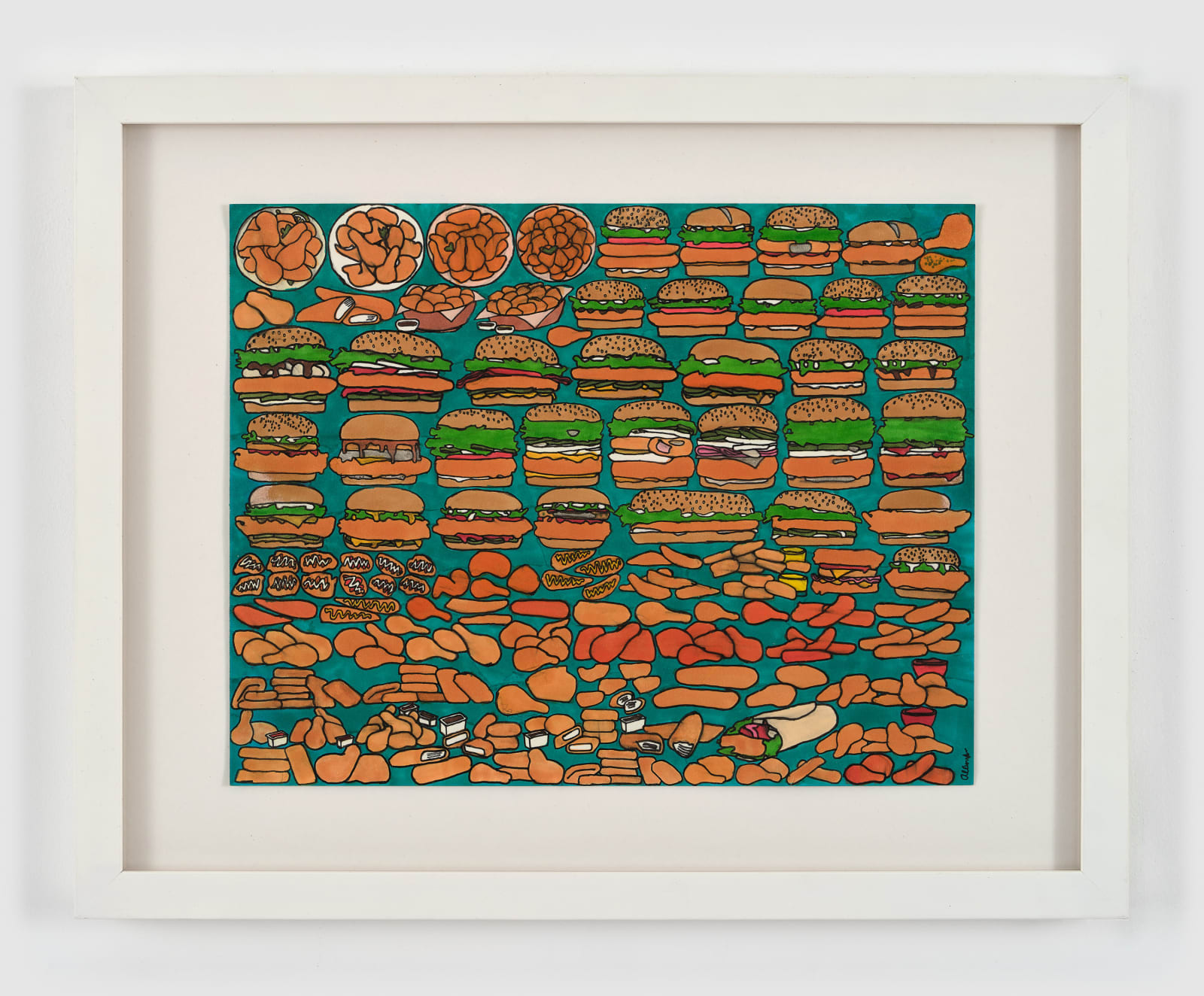 Allen Yu, Korean Fried Chicken Platters, Sandwiches and More (green), 2025