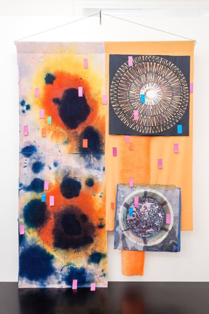 Laura Aldridge, Round the outside (looking as means of attachment), 2016
