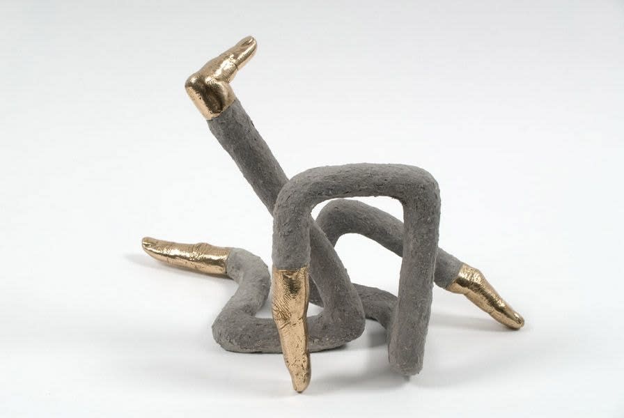 Jennifer Cohen, Two Continuous Grey Lines (i), 2008