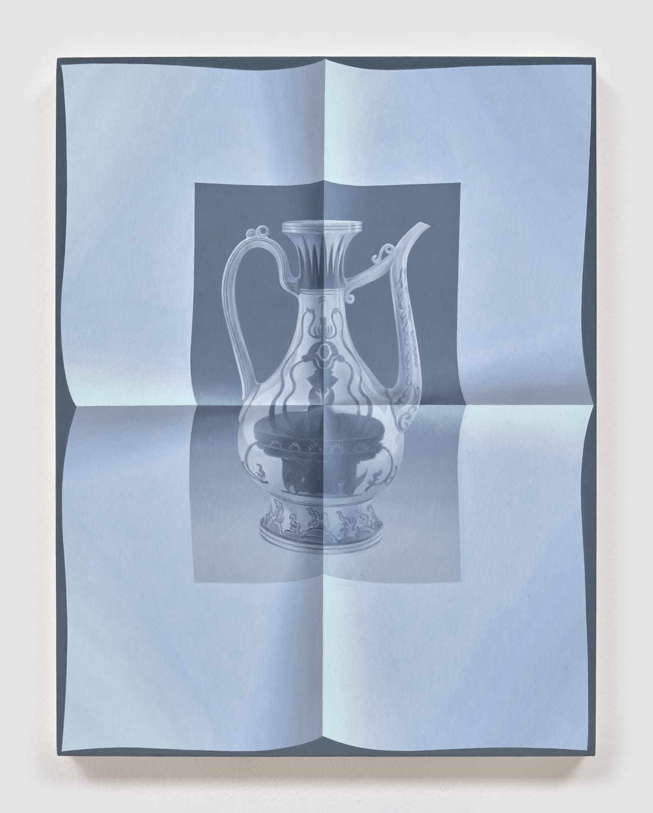 Olivia Jia, Page unfolded (Ming ewer), 2025