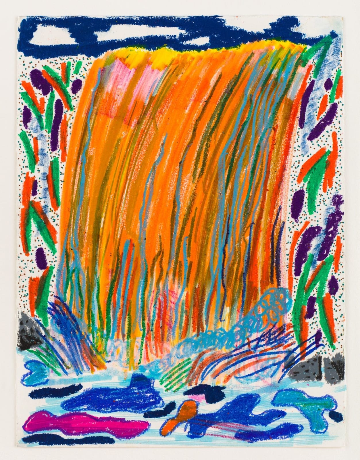 Shara Hughes, Falls, 2017