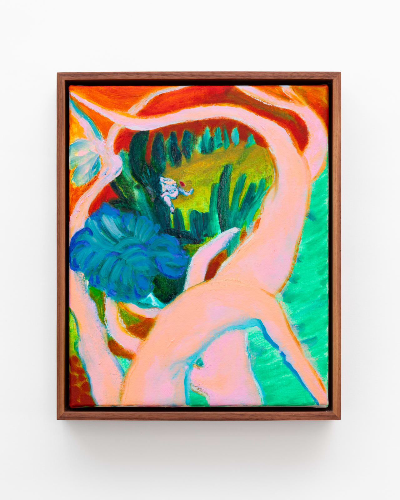 Anna Jung Seo, Jalousie (Pink), 2023