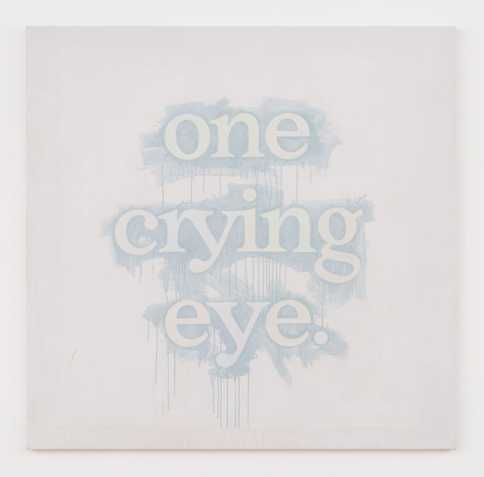 Ricci Albenda, One Crying Eye, 2018