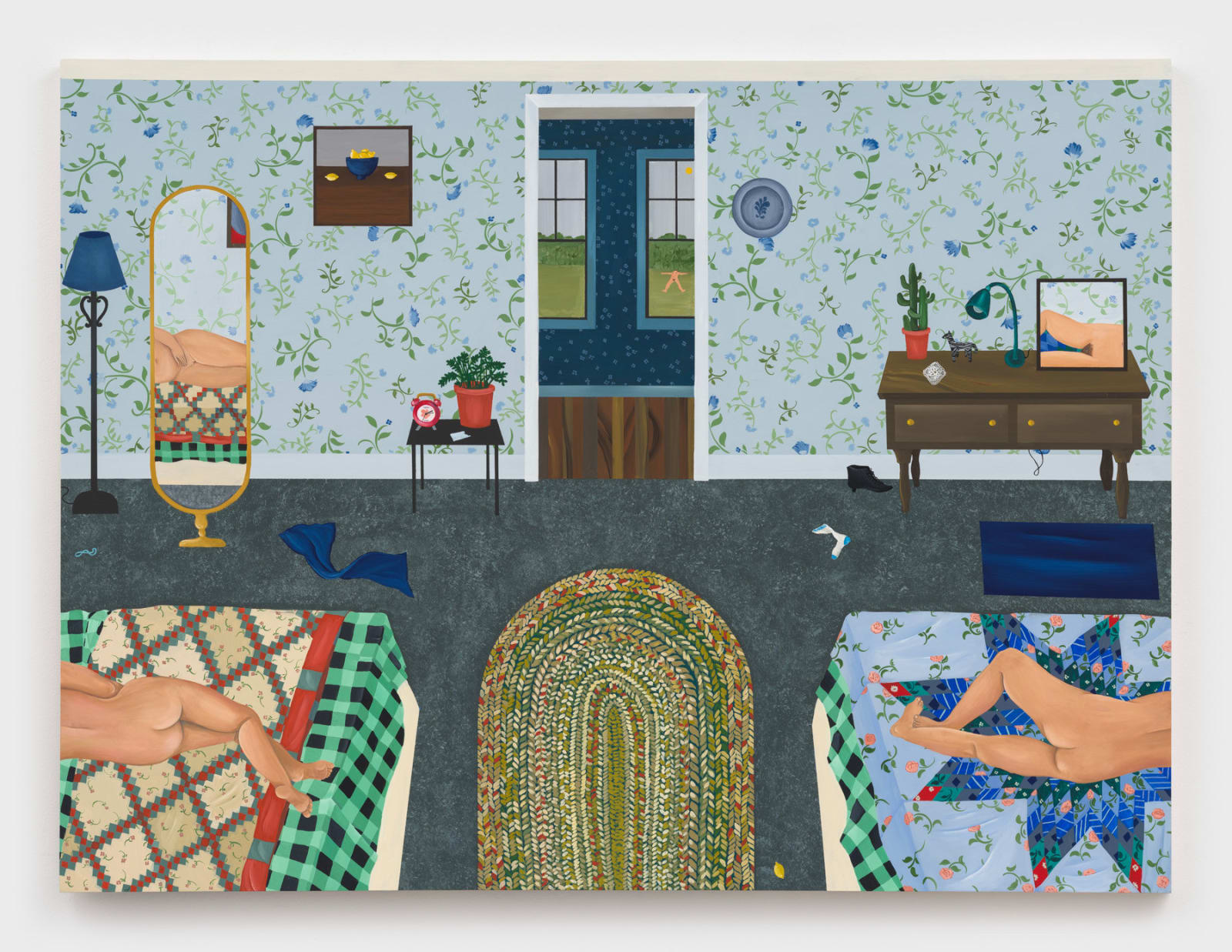 Anne Buckwalter, Five Self Portraits, 2023