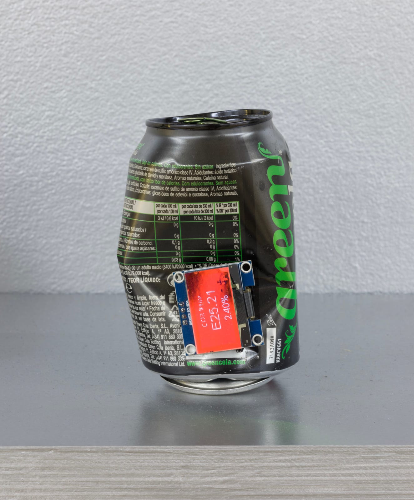 Gabriella Torres Ferrer, Co2 Marketvalue 003 (Green Cola), 2019