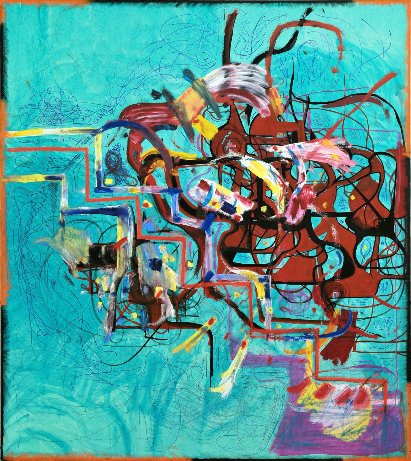 Joanne Greenbaum, Untitled, 2014