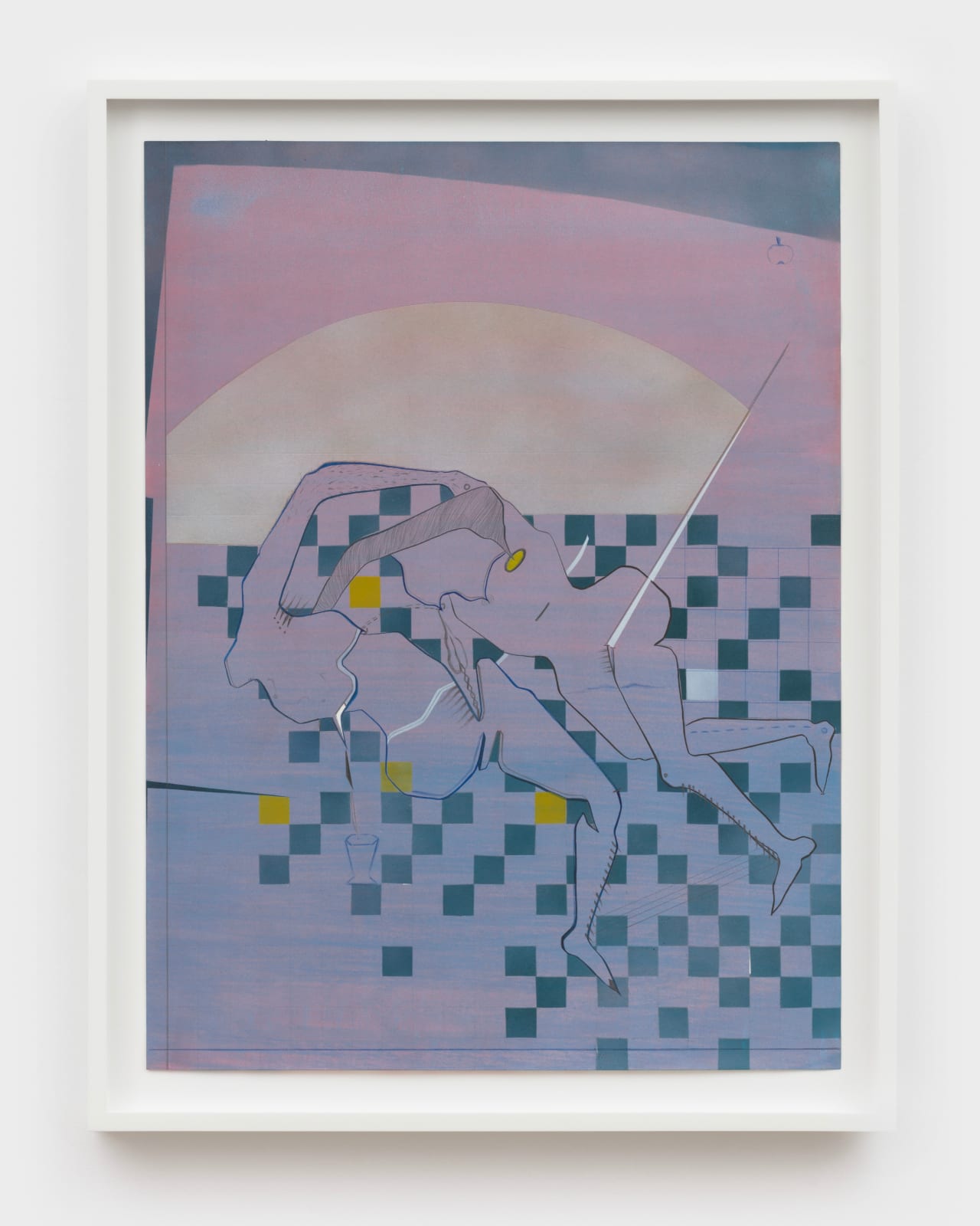 Maryam Hoseini, Her and Her - Hidden in Grids, 2020
