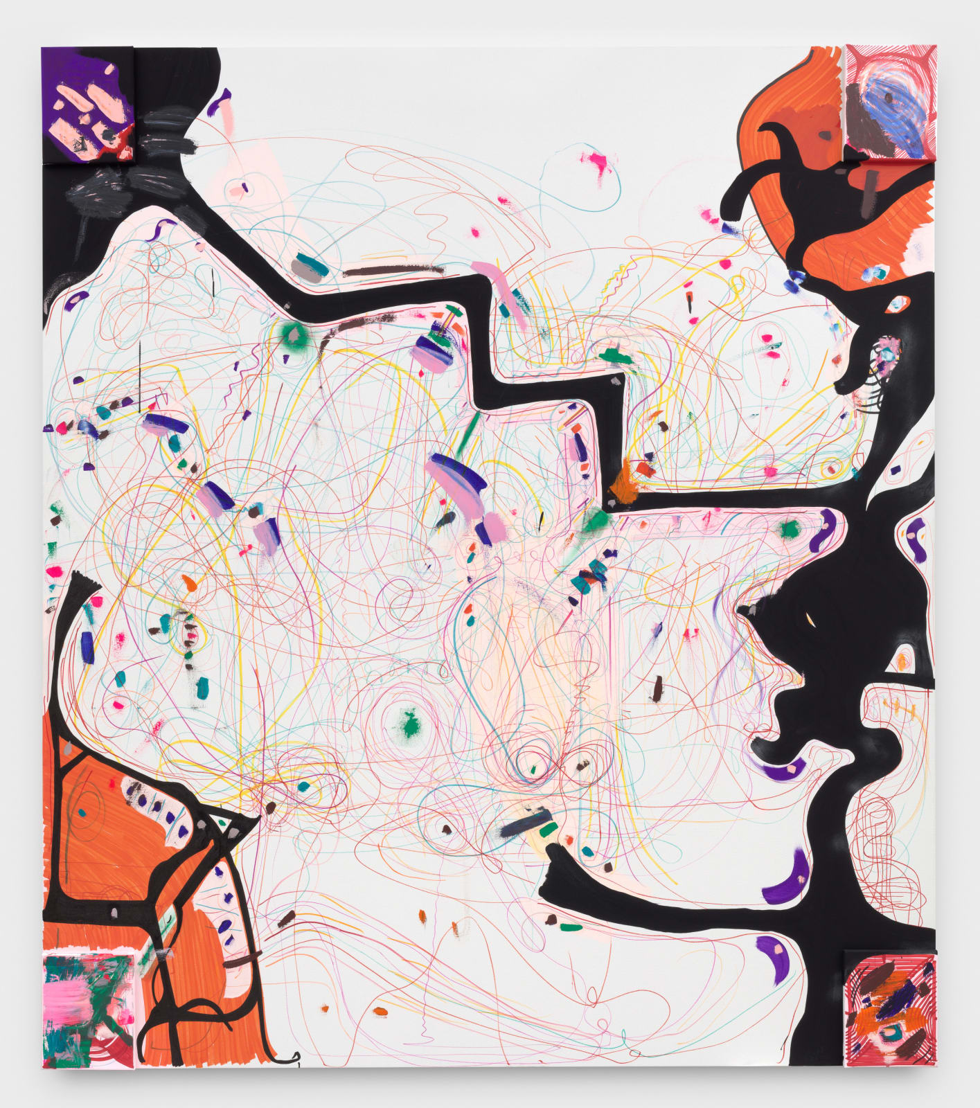 Joanne Greenbaum, Untitled, 2018