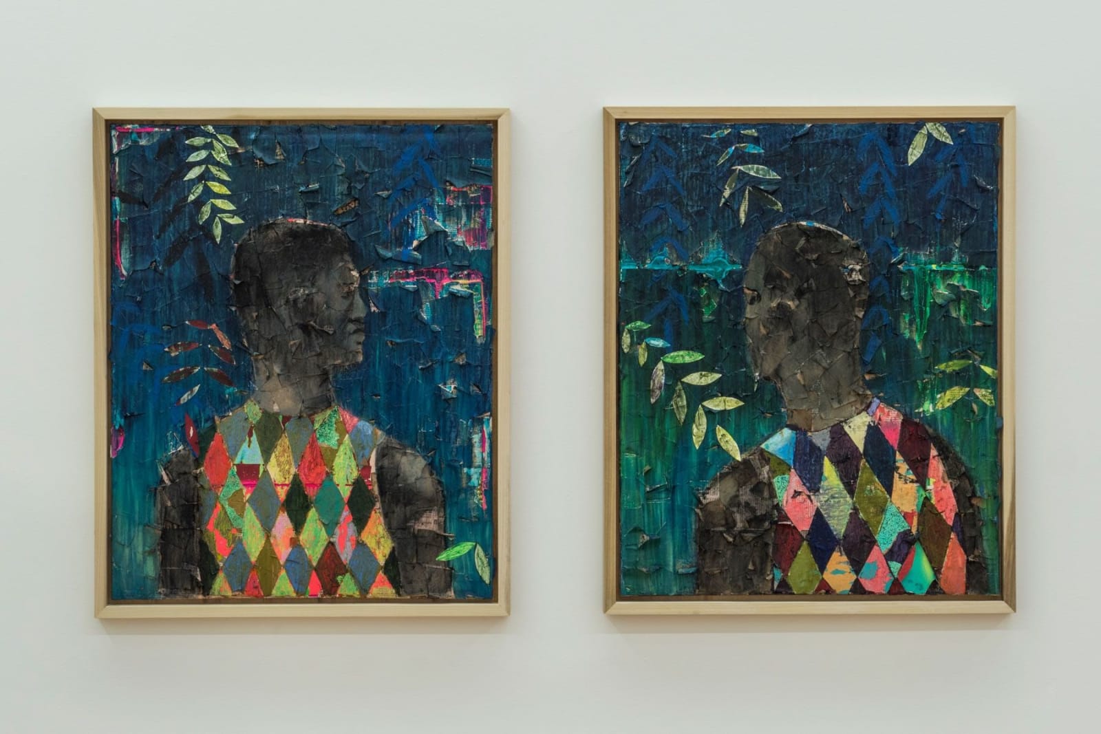 Derek Fordjour, Couplet, 2017