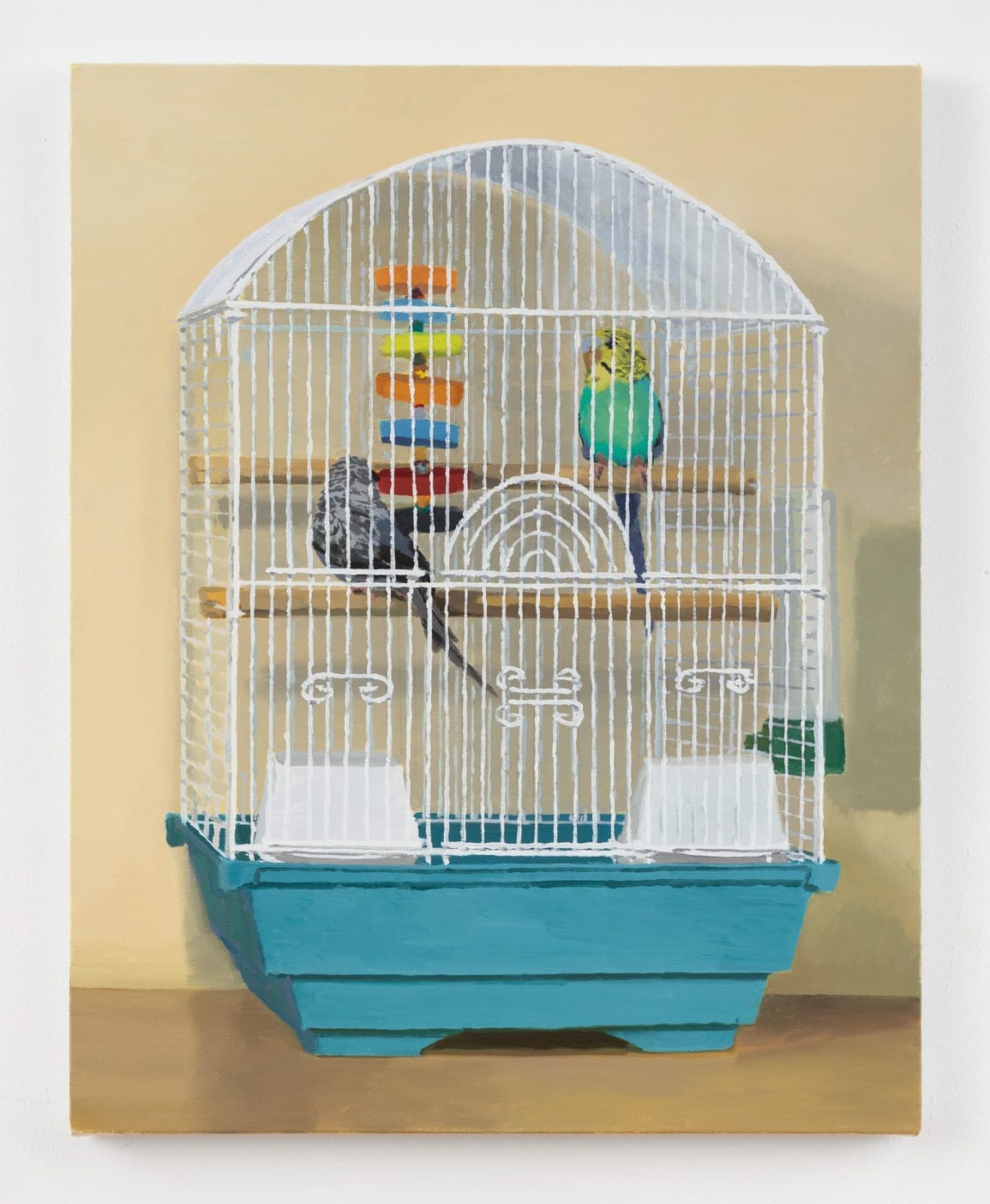 Roger White, Parakeets II, 2018