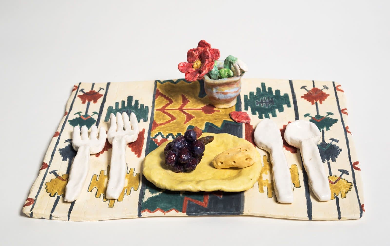 Sally Saul, Placesetting, 2017