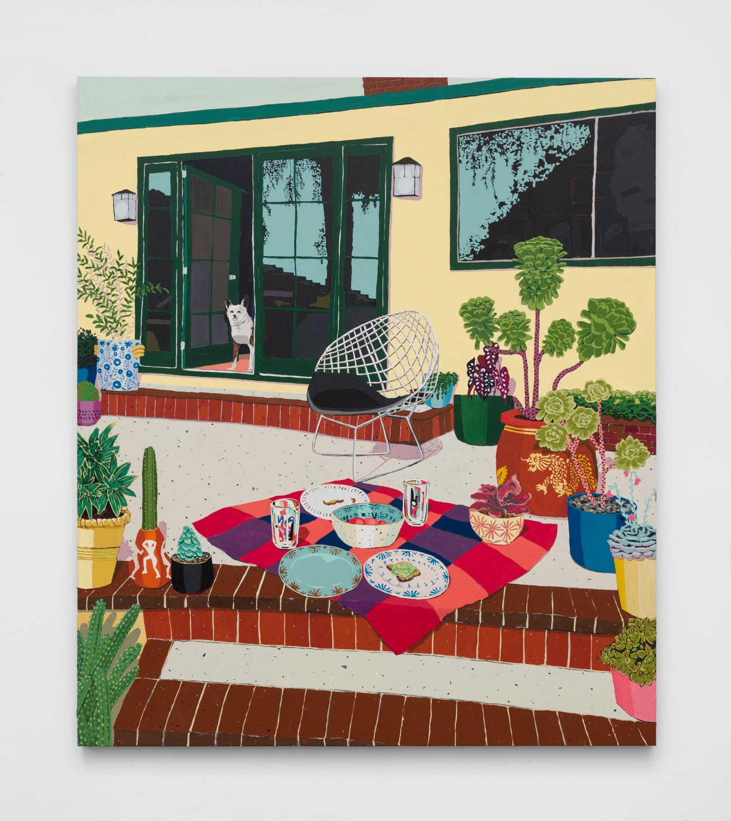 Hilary Pecis, Pasadena Patio, 2021