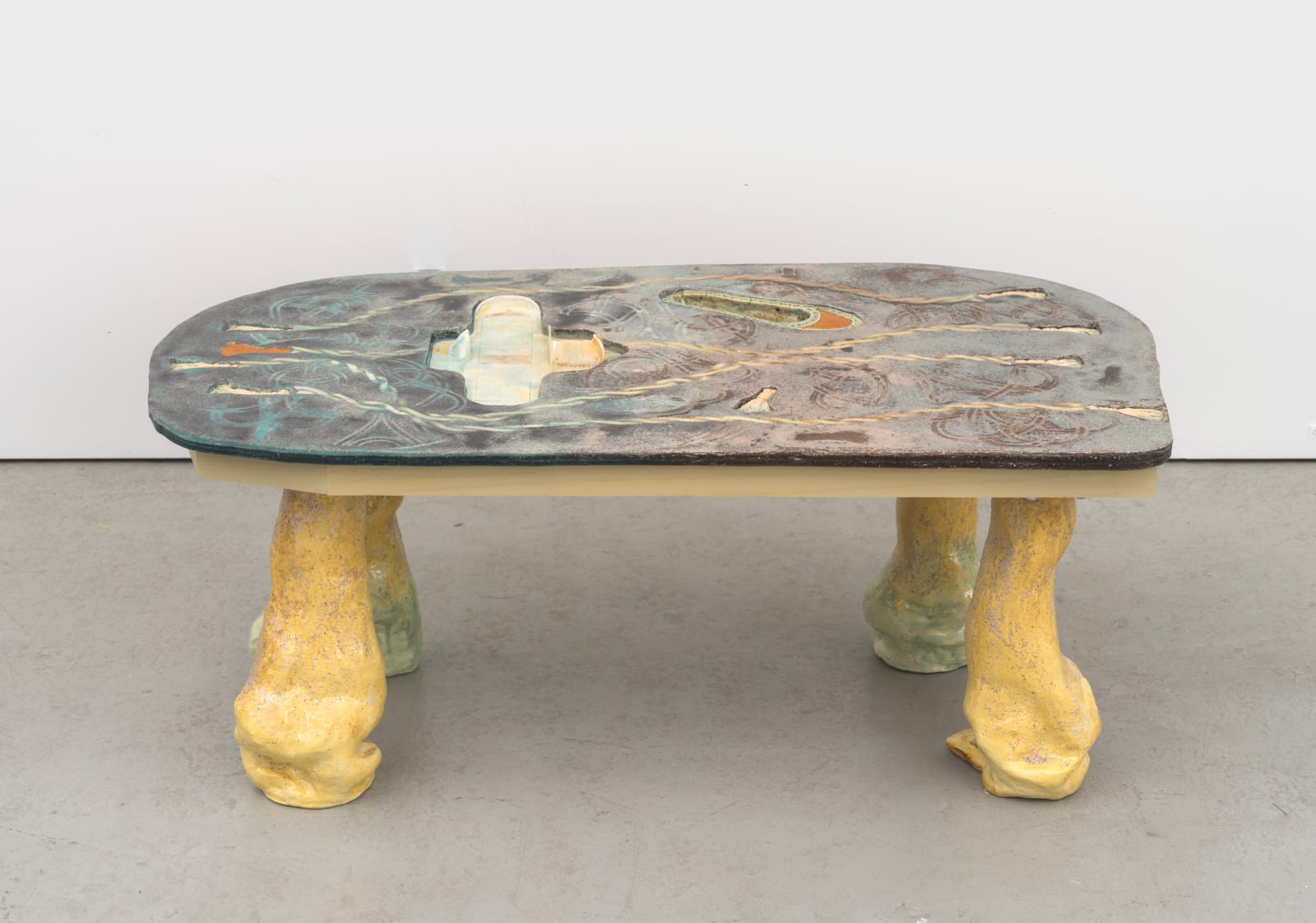 Sacha Ingber, Shoe Sizer Coffee Table, 2024
