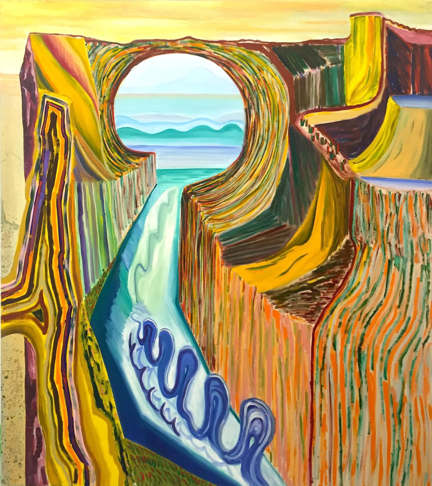 Shara Hughes, Mirage, 2016