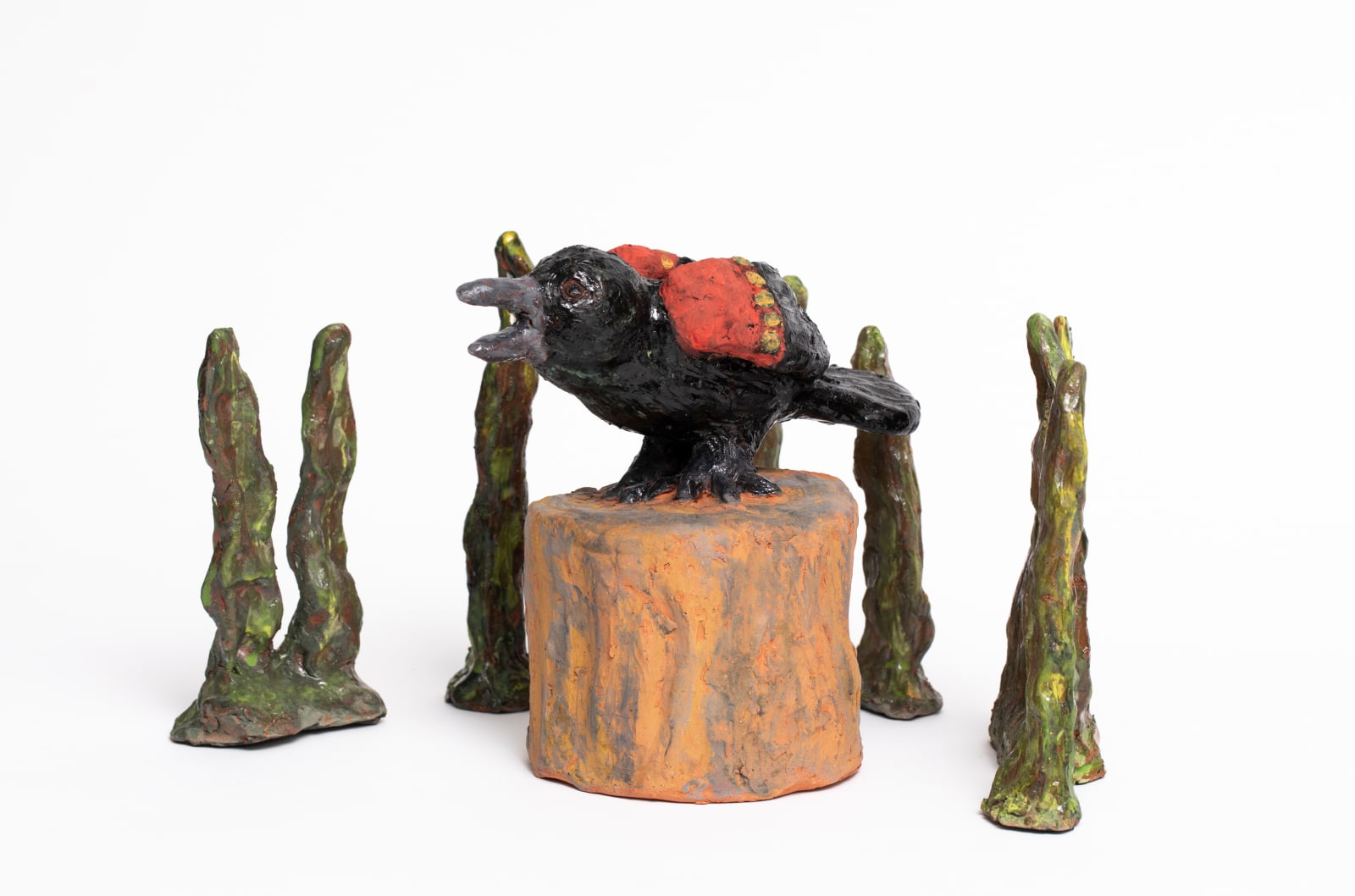 Sally Saul, Red-winged Blackbird, 2020