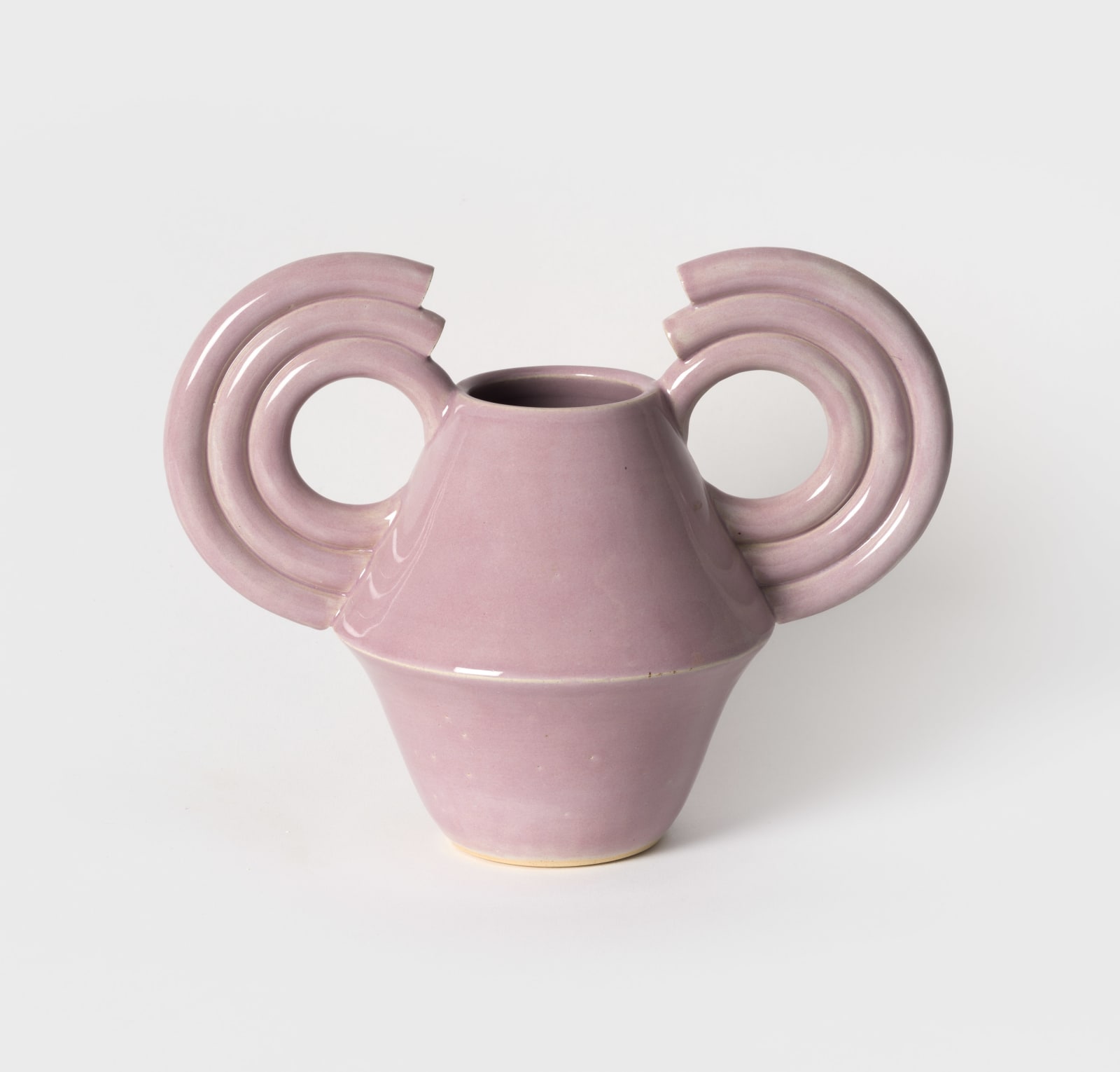 Beginner Ceramics, Fuchsia Vase, 2024