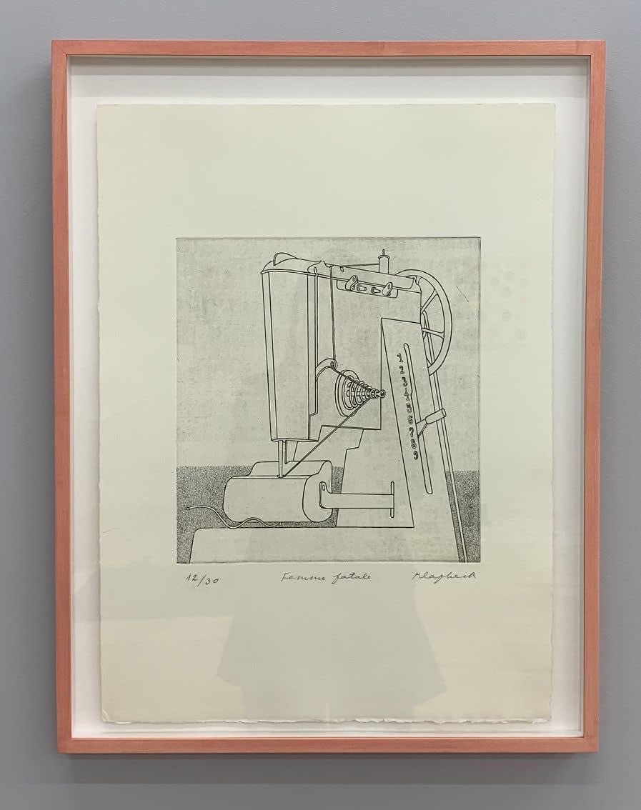Konrad Klapheck, Femme Fatale, 2004