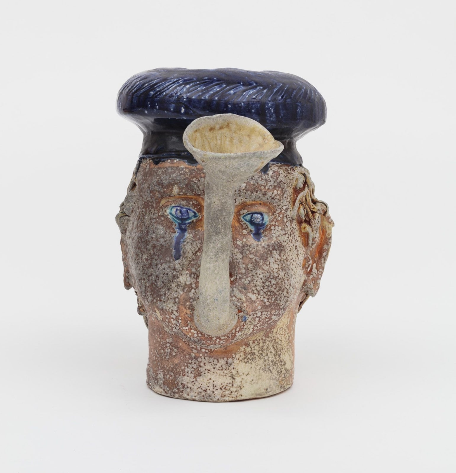 Arnie Zimmerman, Blue Hat Teapot, 2000