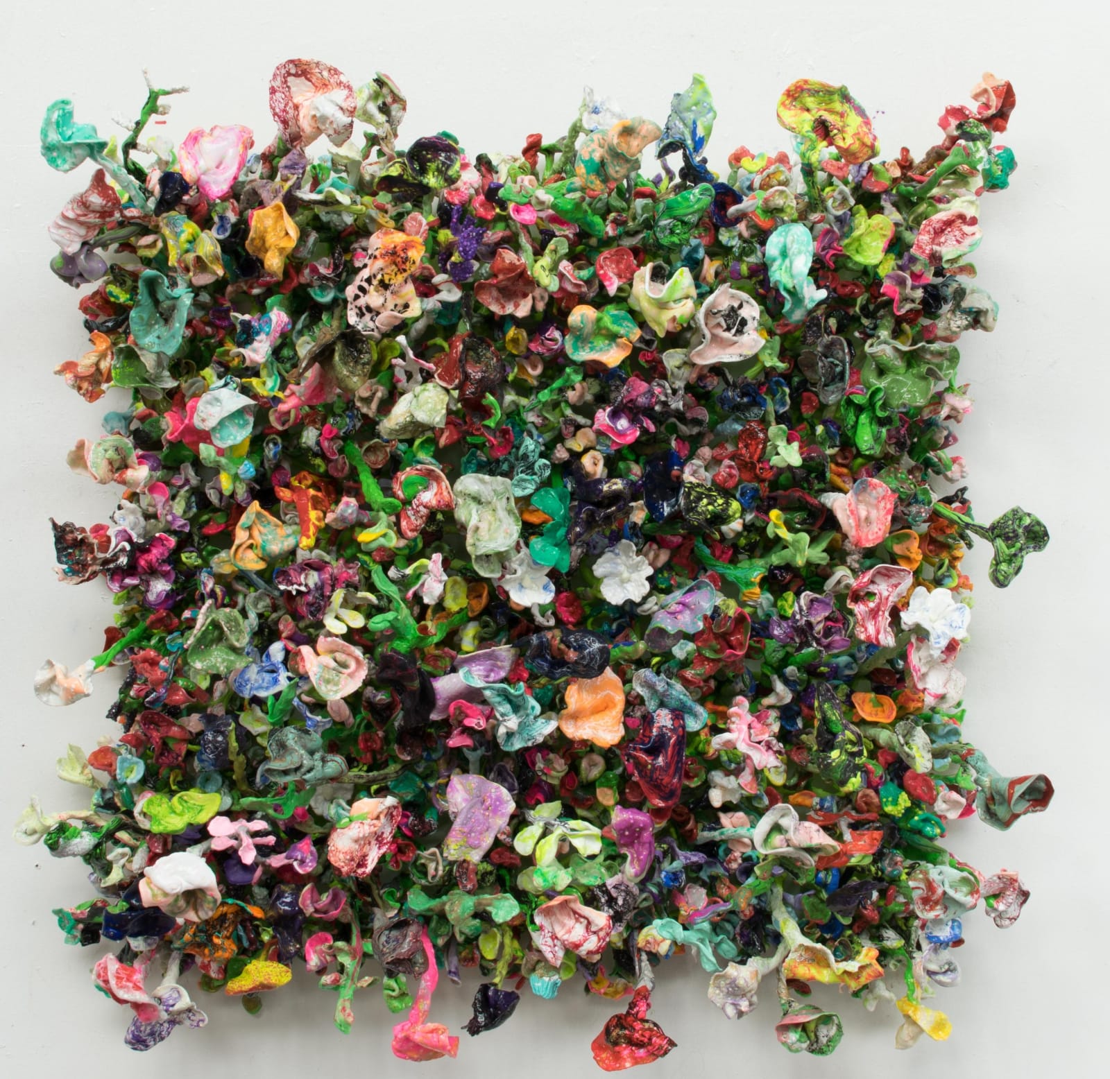Stefan Gross, Flower Bonanza - green, 2000-2019